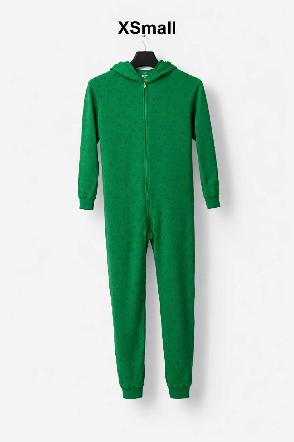 Red & Black Checkered Winter Fleece Onesie for Adults | Hooded Cozy Sleepwear