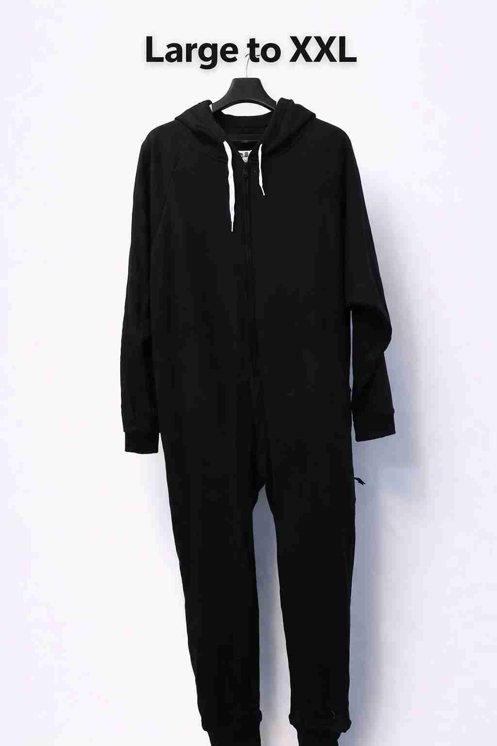 Red & Black Checkered Winter Fleece Onesie for Adults | Hooded Cozy Sleepwear