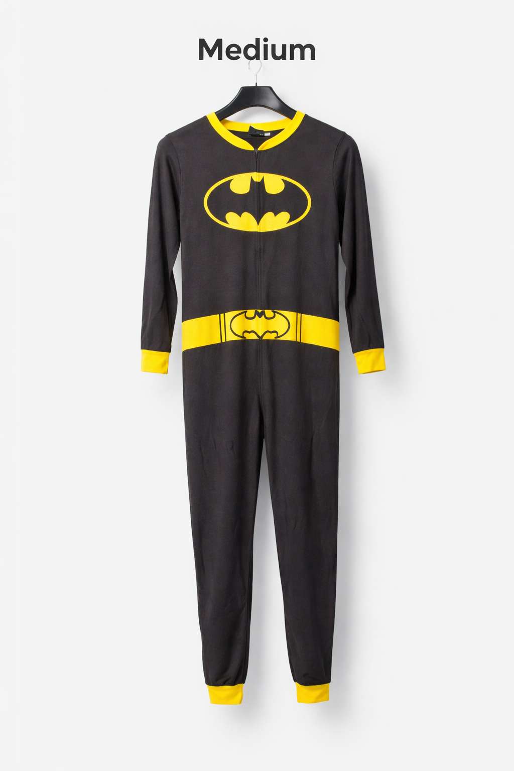 Red & Black Checkered Winter Fleece Onesie for Adults | Hooded Cozy Sleepwear