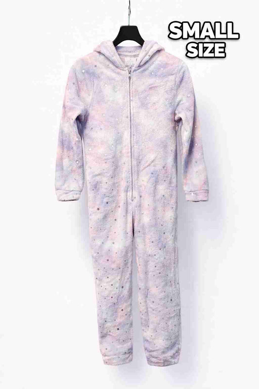 Red & Black Checkered Winter Fleece Onesie for Adults | Hooded Cozy Sleepwear