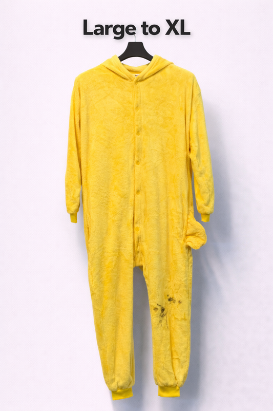 Red & Black Checkered Winter Fleece Onesie for Adults | Hooded Cozy Sleepwear